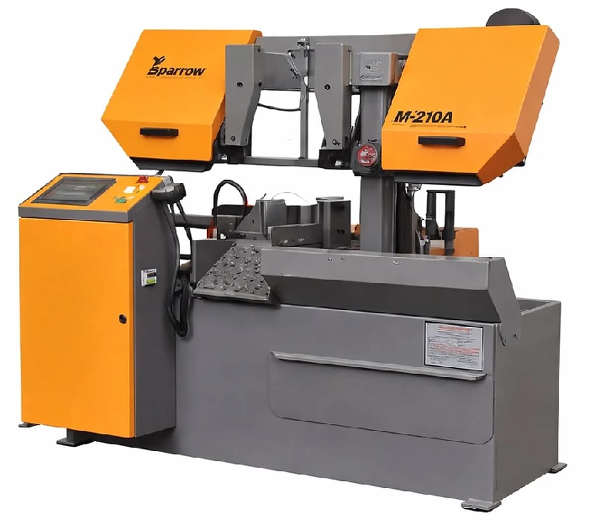  SPARROW Brand Fully Auto (PLC+LM Guide) Hydraulic Heavy Duty Double column Bandsaw machine — image 1