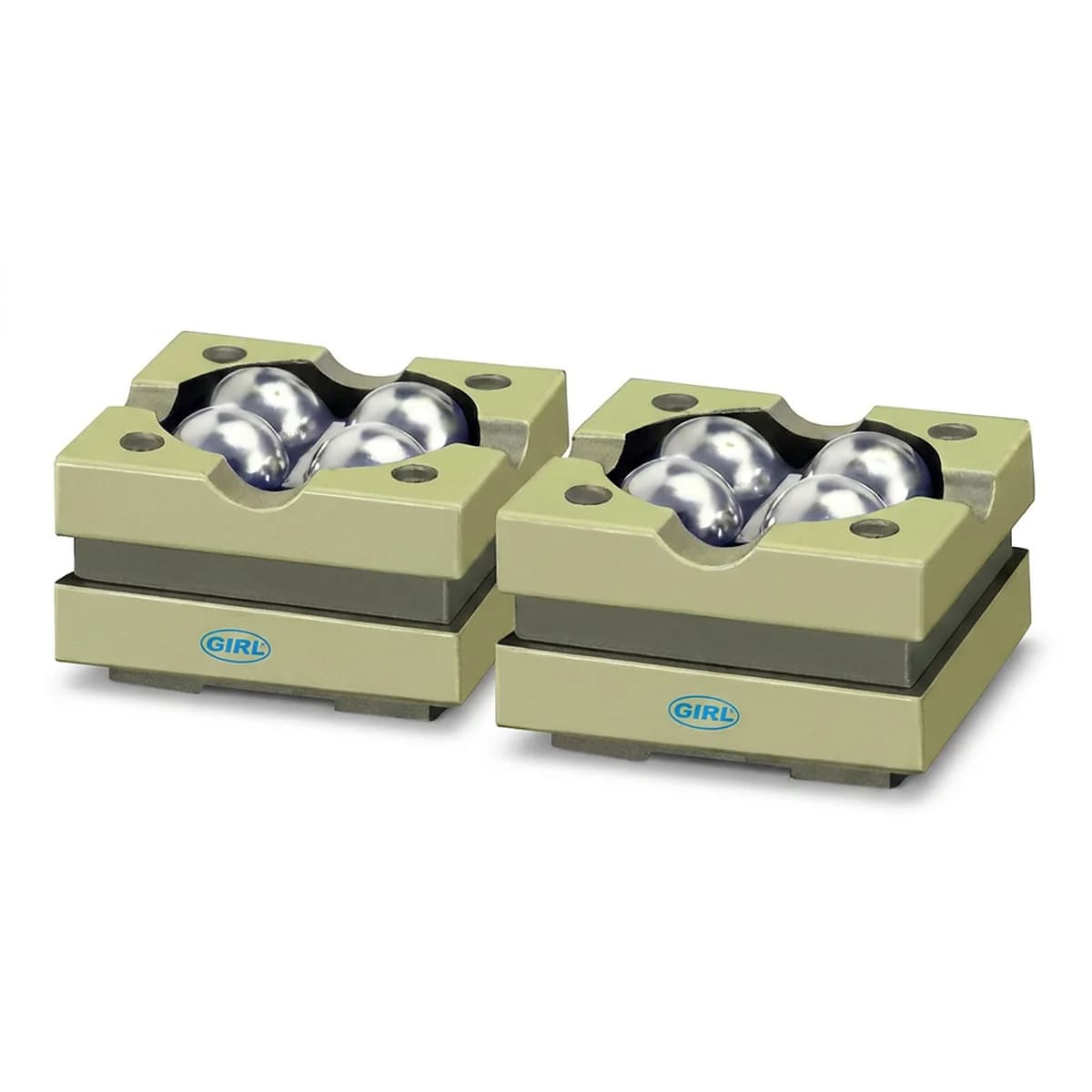 Crystal Ball Blocks with Clamps for Industrial & Workshop Use — image 2
