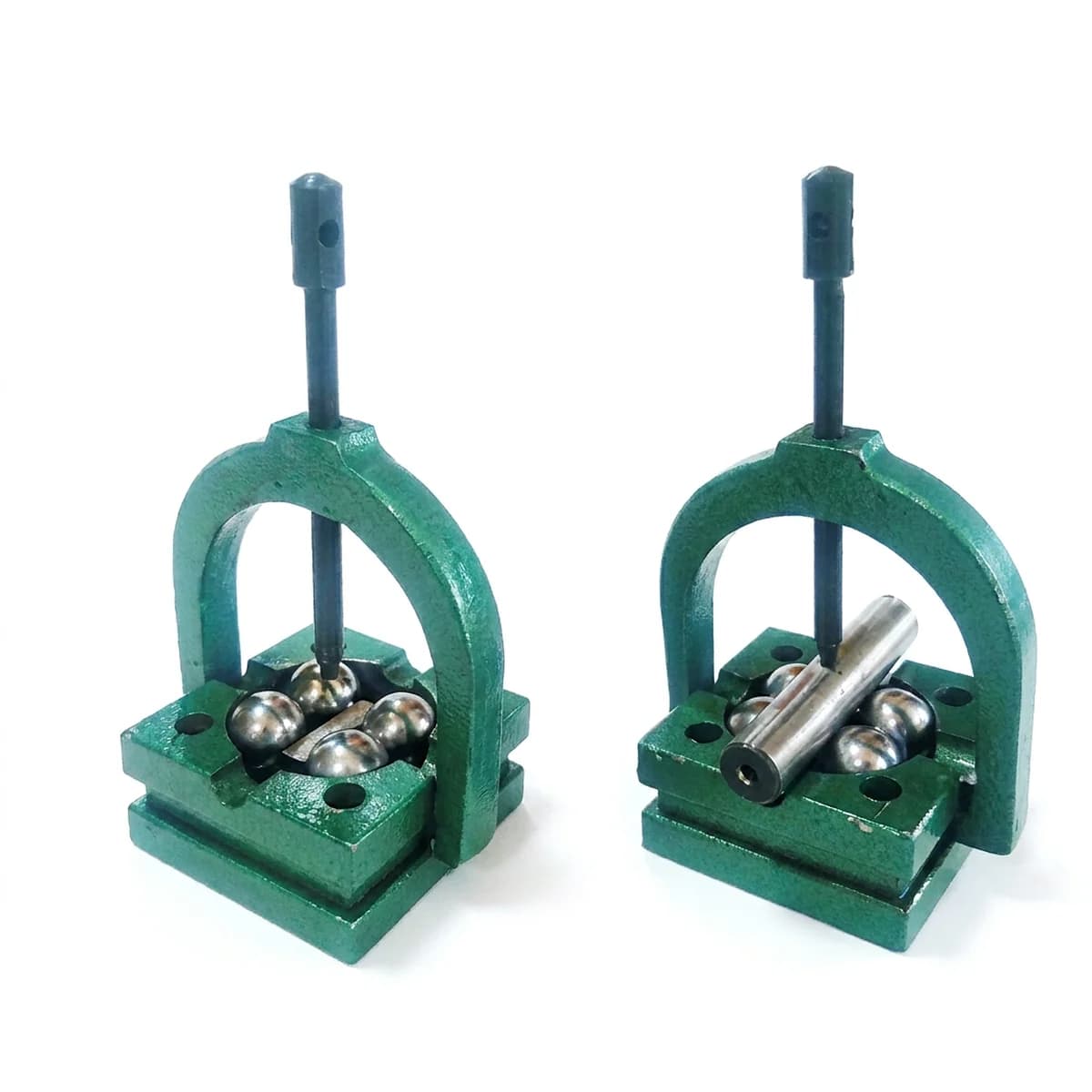 Crystal Ball Blocks with Clamps for Industrial & Workshop Use — image 1