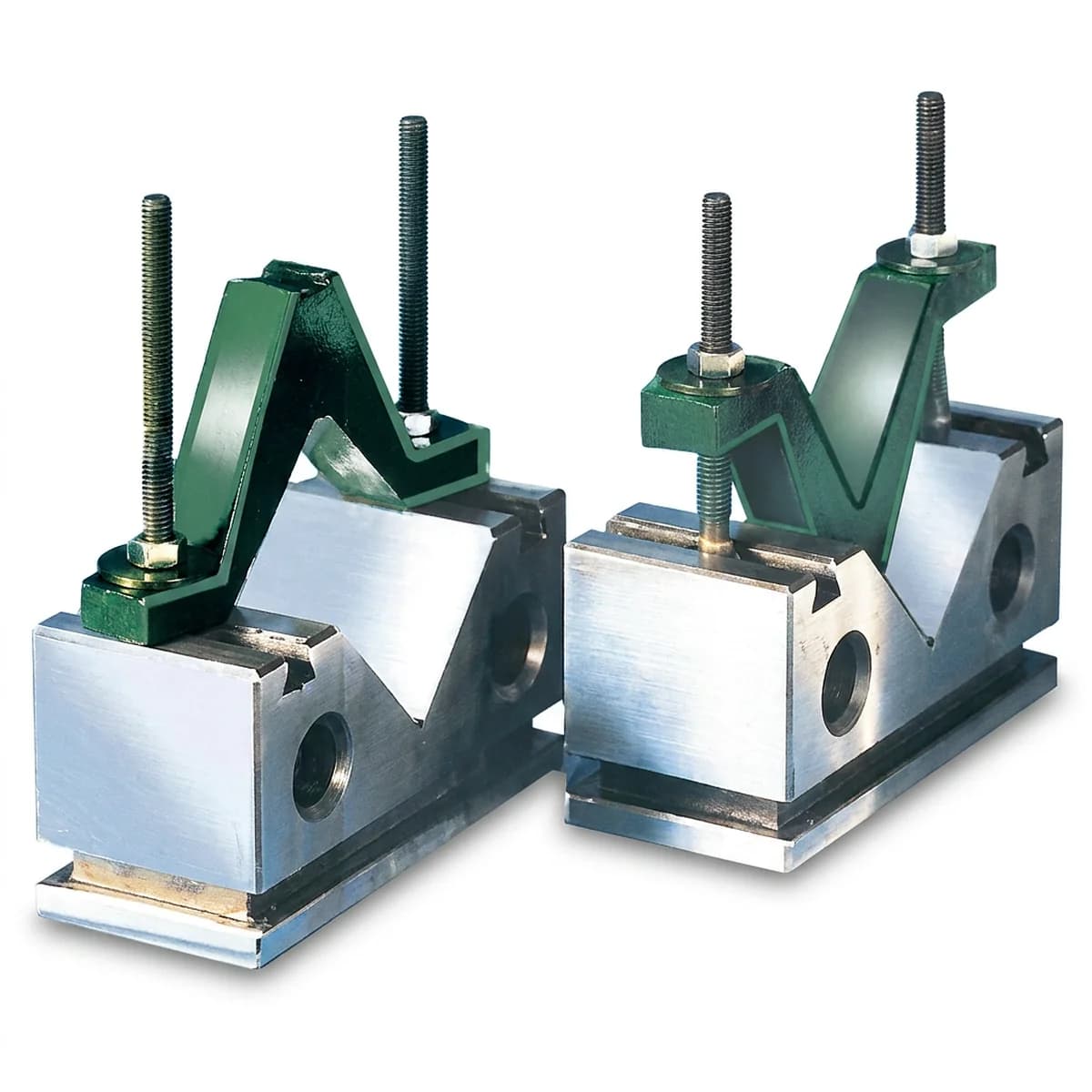 Crystal Hardened & Ground V Blocks with Clamp – Series AA-172 — image 1