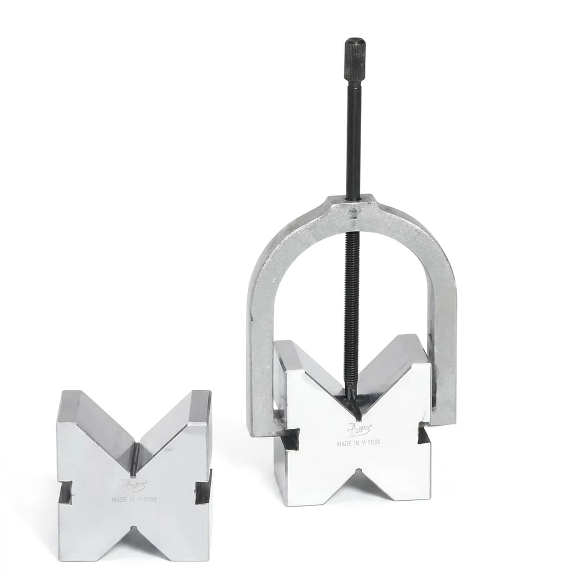 Crystal Hardened & Ground V Blocks with Clamp – Series AA-177 — image 4