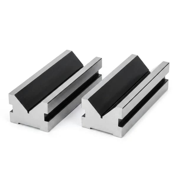 Crystal Precision Elongated V Blocks for Machining & Inspection Work