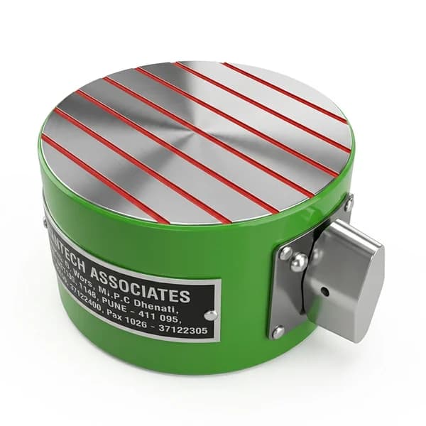 Crystal - Round Magnetic Chuck with Special Magnet & ON-OFF Knob 