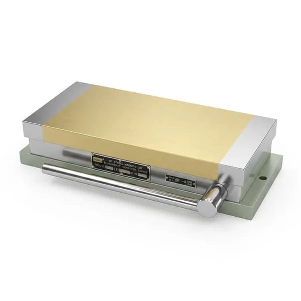 Crystal Rectangular Micro Pitch Permanent Magnetic Chuck 