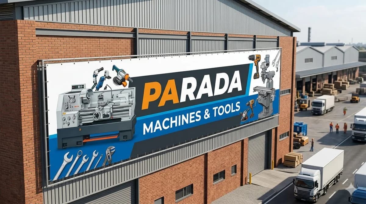 Parda Machine Tools banner