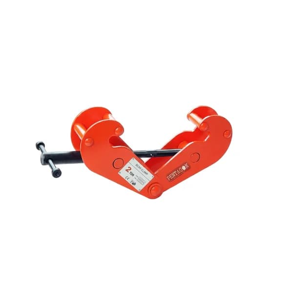 Pentagon Heavy Duty Beam Clamp for Lifting (Orange) 