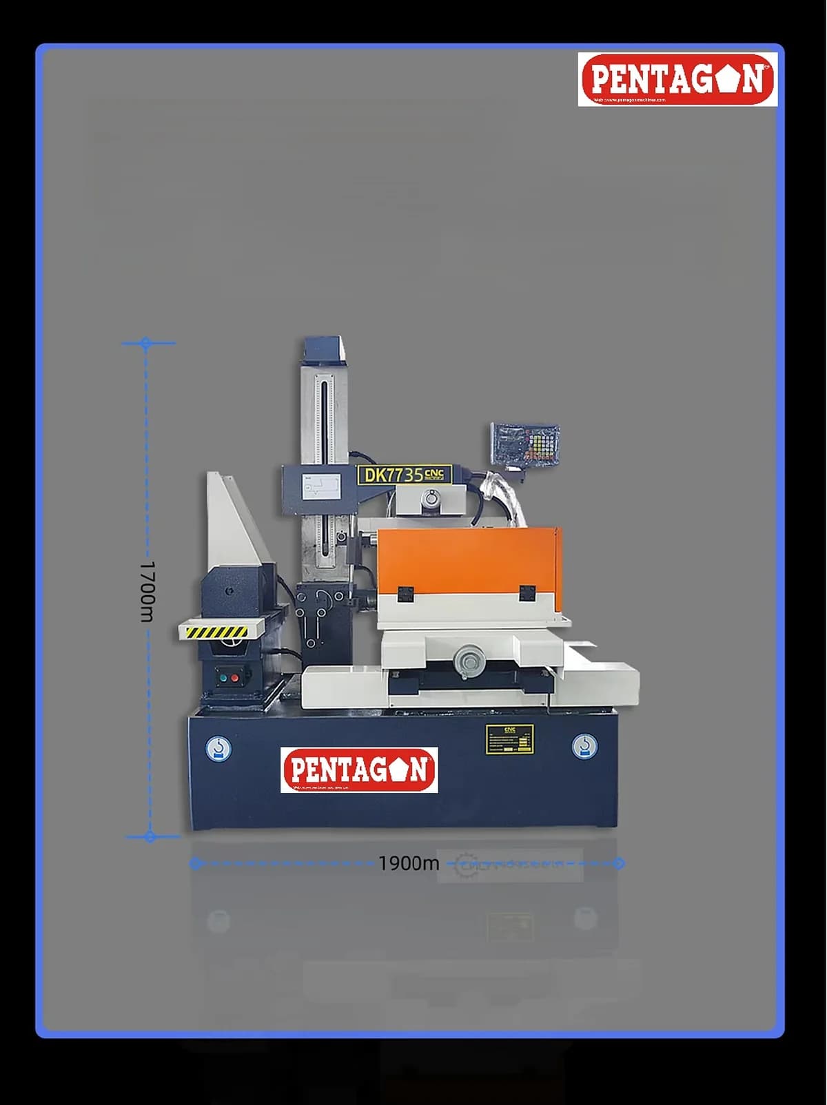 Economic  PDK77 Series CNC Wire Cut EDM Machine — image 2