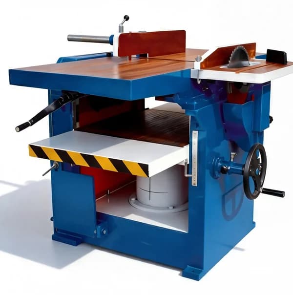 UMIYA - Combined -Surface Planner cum Thickness Planner with Circular Saw  attachment (without electric)