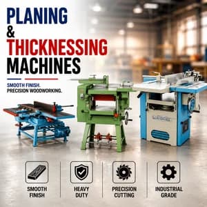 Planing & Thicknessing Wood Machinery