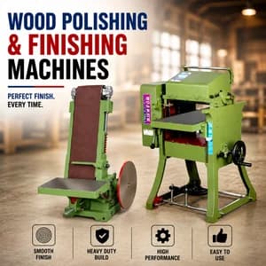 Wood Polishing & Finishing Machines