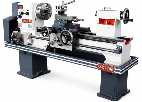 Geared Head Medium Duty High Precision Lathe Machine