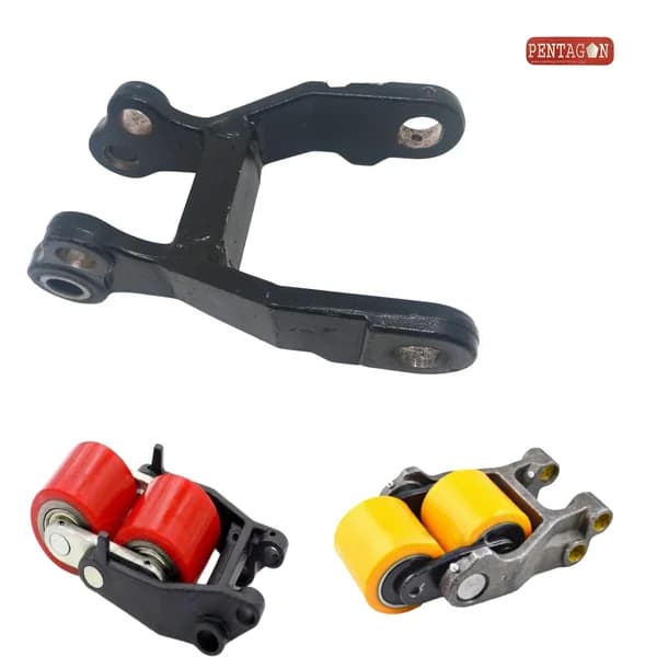Hand Pallet Truck Front Wheel Bracket Assembly