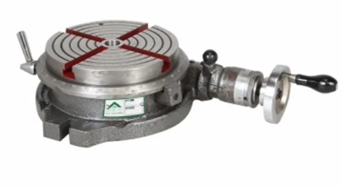 Rotary Milling Table Horizontal and vertical Type Size 6 inch Model APEX-715E (6") — image 2