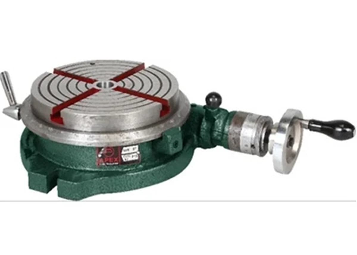 Rotary Milling Table Horizontal and vertical Type Size 6 inch Model APEX-715E (6") — image 8