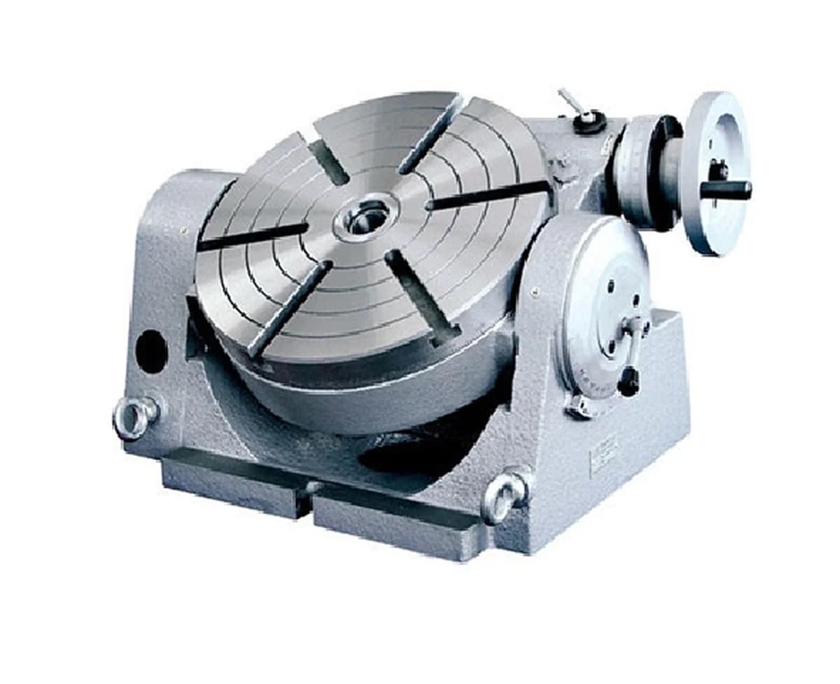 Rotary Milling Table Horizontal and vertical Type Size 6 inch Model APEX-715E (6") — image 12