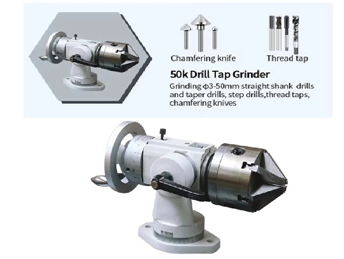 Tap Re-Sharpening Attachment for Universal Tool & Cutter Grinder machine Model 50K — image 1