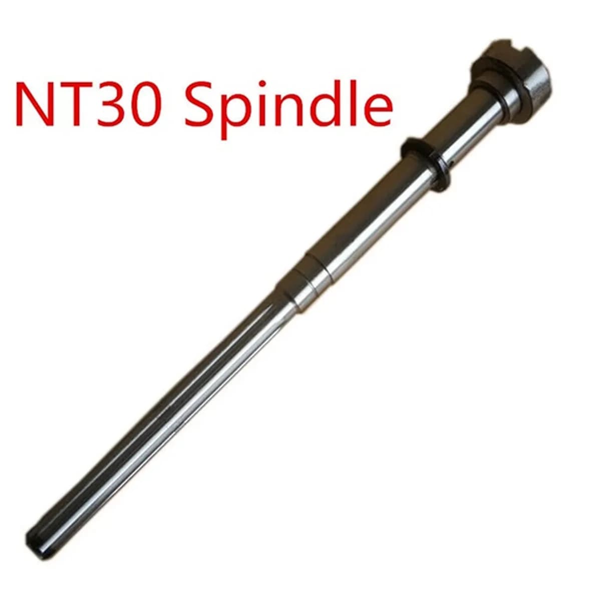 Spare: High-Precision Spindle for Vertical RAM Turret Milling Machines with/without Bearing and chuck-nut — image 2