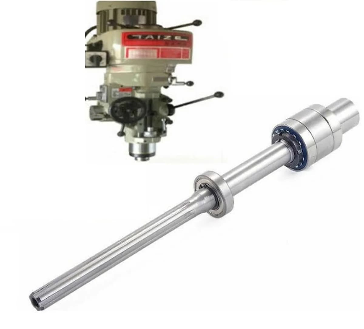 Spare: High-Precision Spindle for Vertical RAM Turret Milling Machines with/without Bearing and chuck-nut — image 16