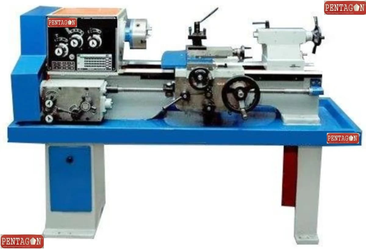 Geared Head Light Duty Lathe Machine model LDAGL-1370/4'6" — image 7