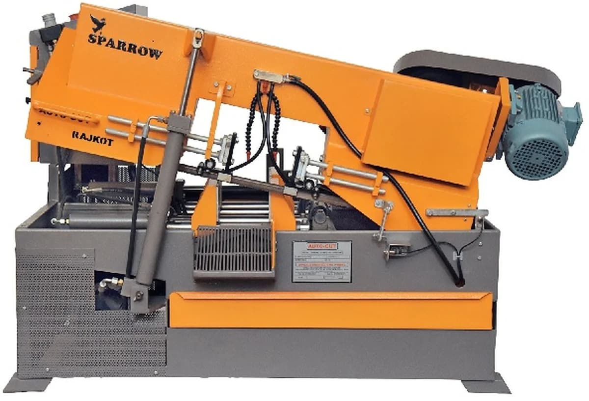  SPARROW Brand Fully Auto (PLC+LM Guide) Hydraulic Heavy Duty Double column Bandsaw machine — image 5