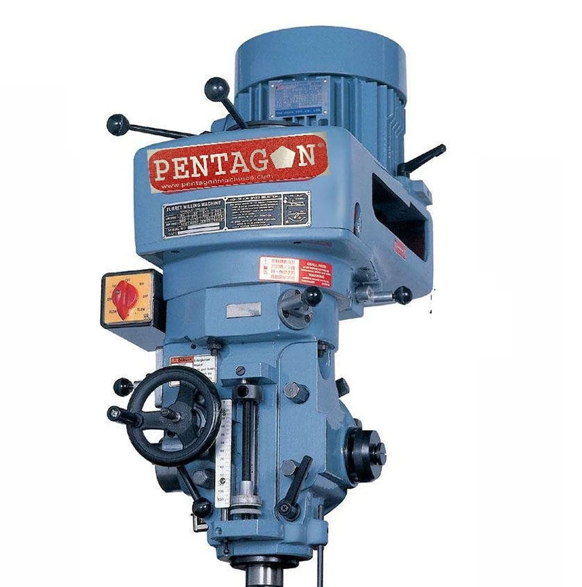 PENTAGON Vertical RAM Turret Milling Machine 1-3 — image 3