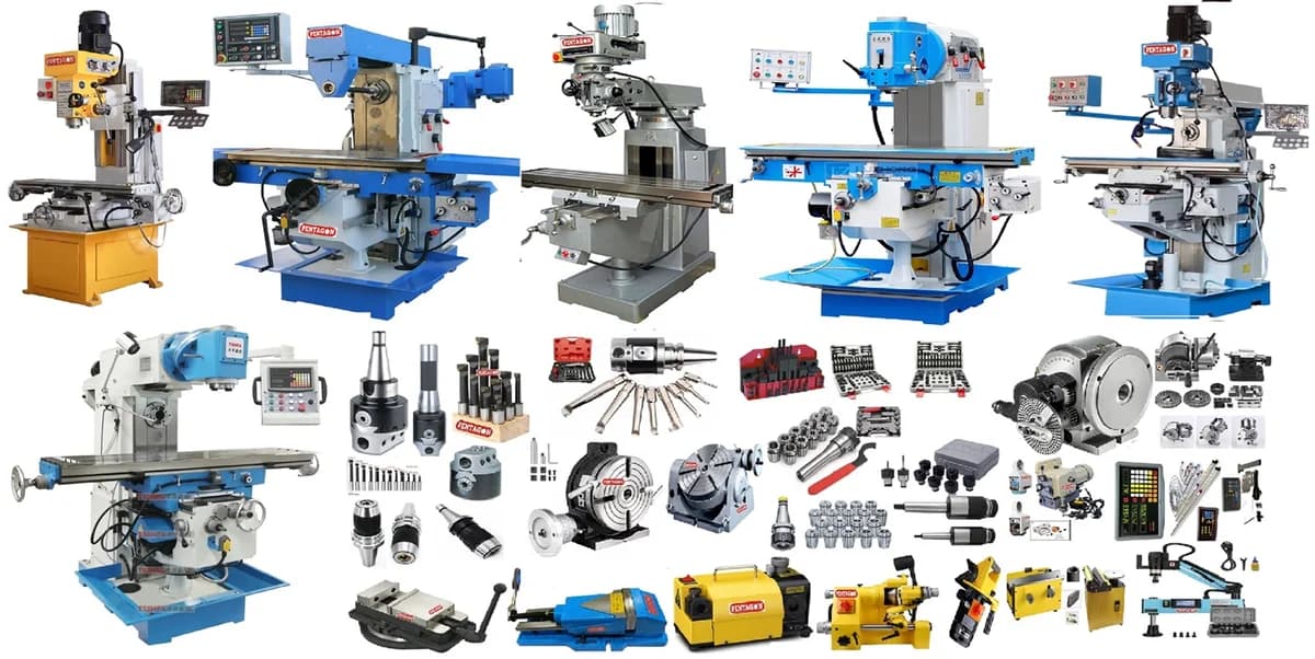 Vertical RAM Turret Milling table Model M4 ISO30 size 1270×254 mm 1-6 — image 7