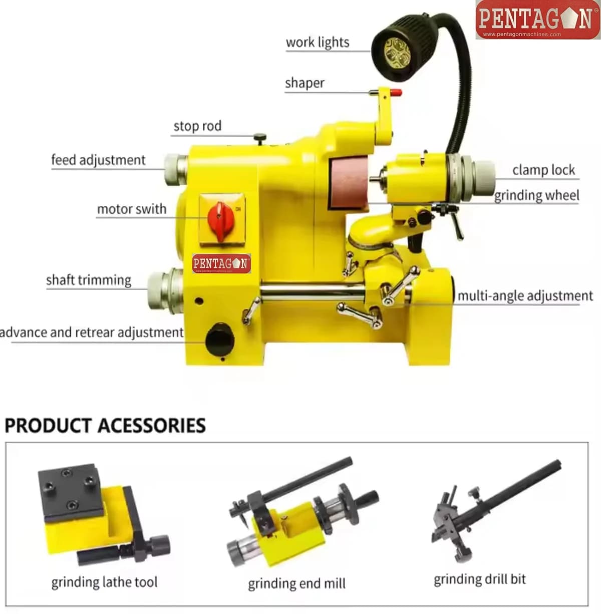 Universal Tool & Cutter Grinder Machine U Series — image 10