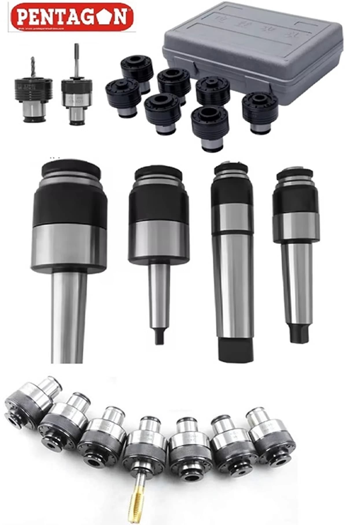 High Precision Tapping Attachment with Quick Change Tap Collet set — image 1