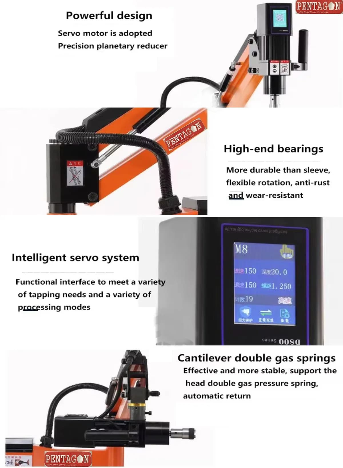 Cast Iron T Slotted type Table for Arm Tapping Machine Model PTT5080 — image 9