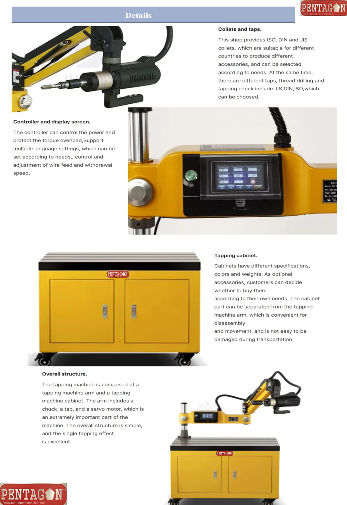 Cast Iron T Slotted type Table for Arm Tapping Machine Model PTT5080 — image 10