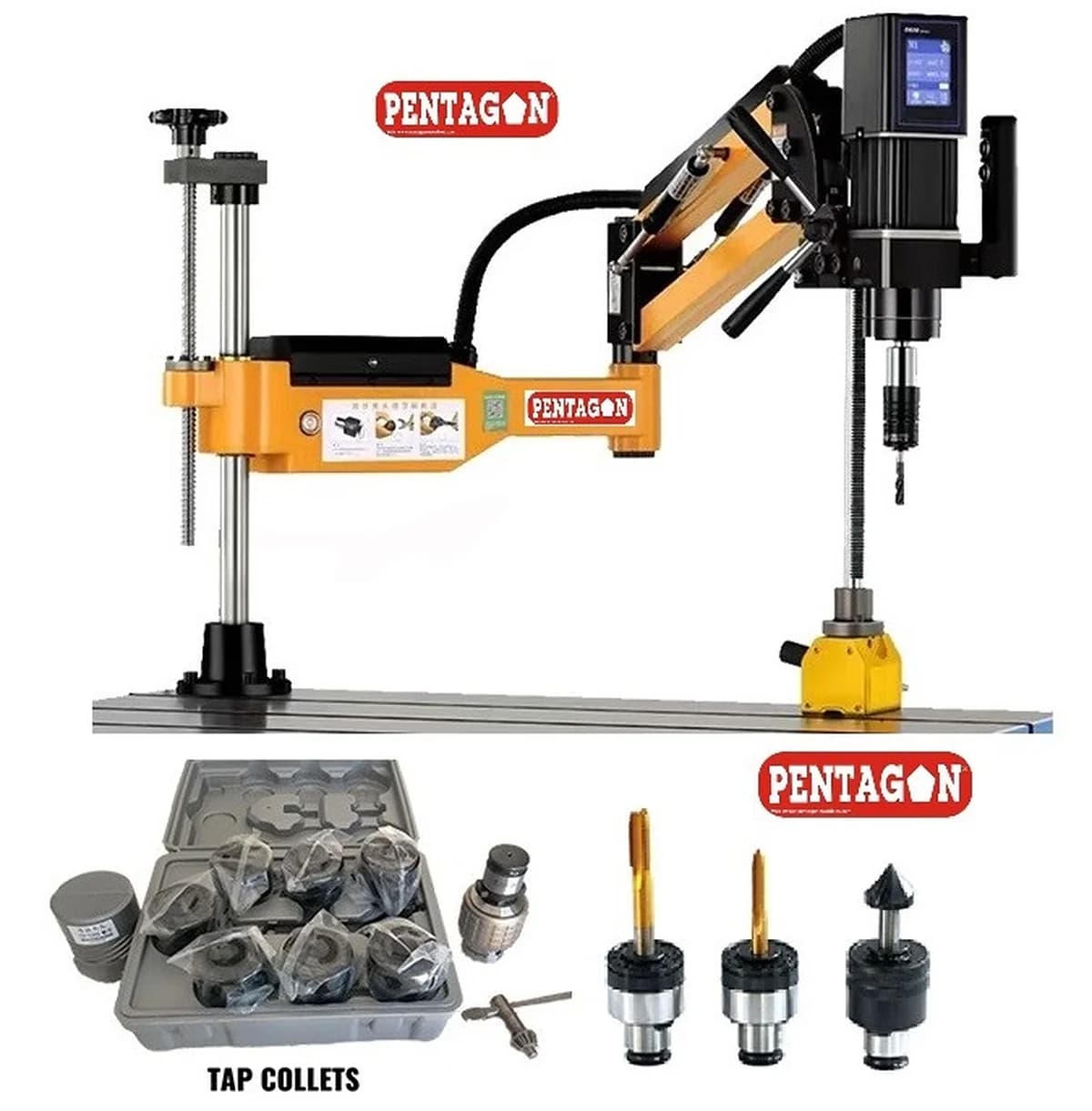 Cast Iron T Slotted type Table for Arm Tapping Machine Model PTT5080 — image 11