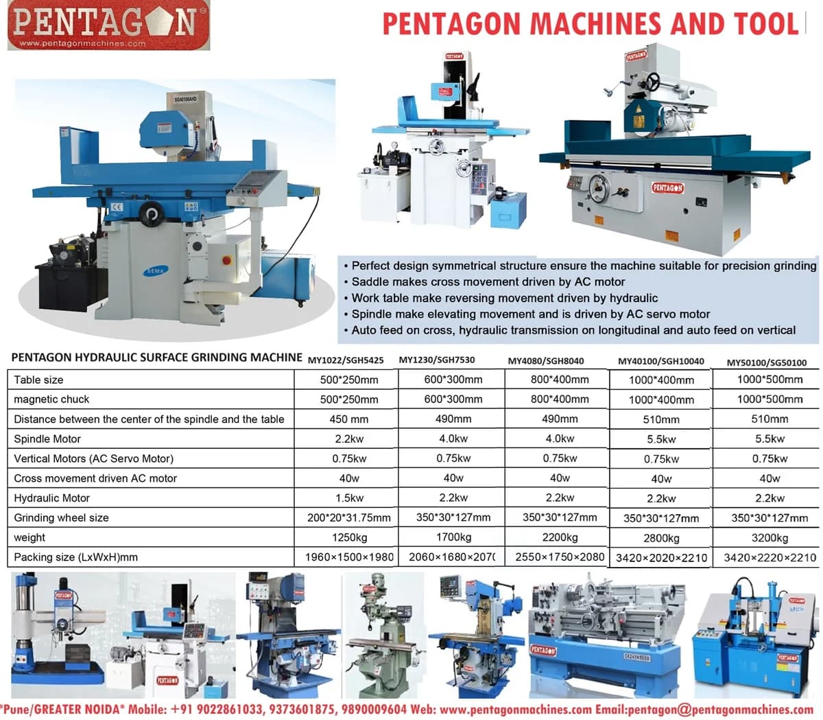 High Precision Hydraulic Surface Grinding Machine MY- Series — image 4
