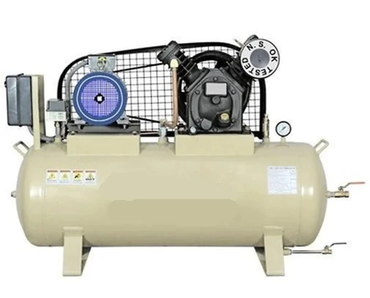 Heavy Duty Industrial Air Compressor with Two Stage Double Cylinder — image 2