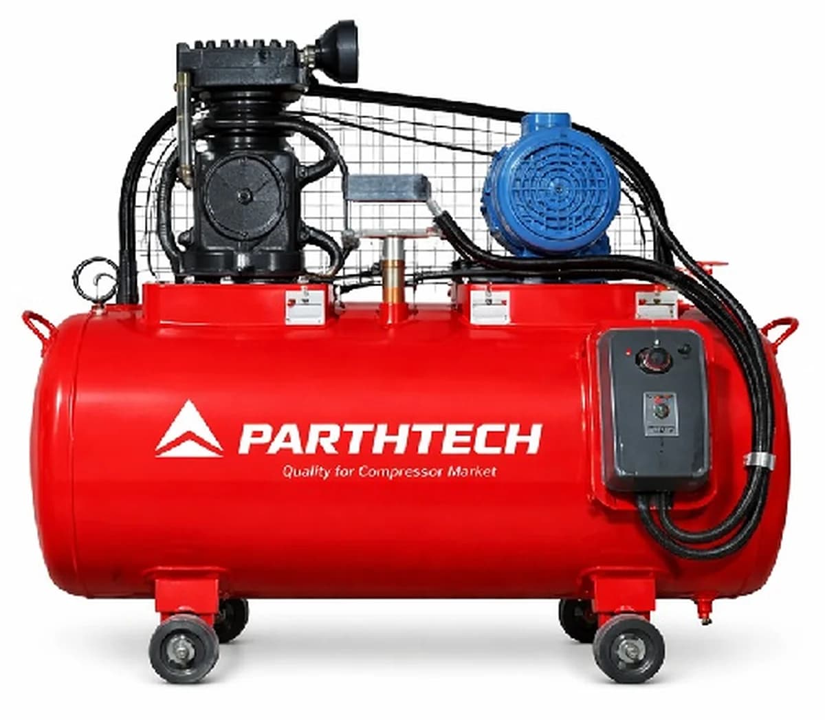 Heavy Duty Industrial Air Compressor with Two Stage Double Cylinder — image 4