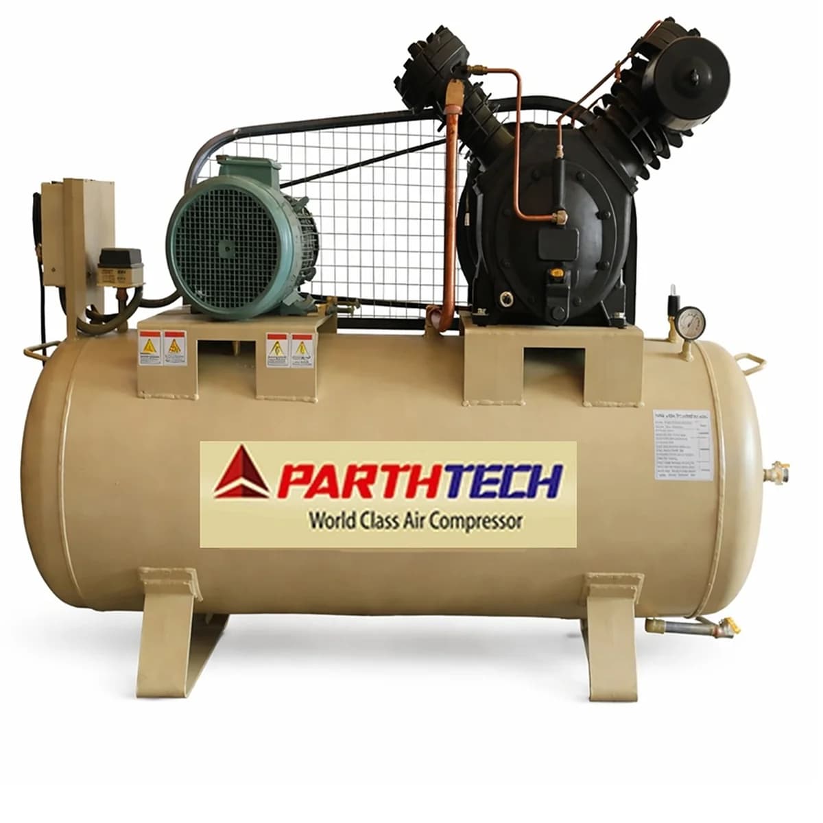 Heavy Duty Industrial Air Compressor with Two Stage Double Cylinder — image 6