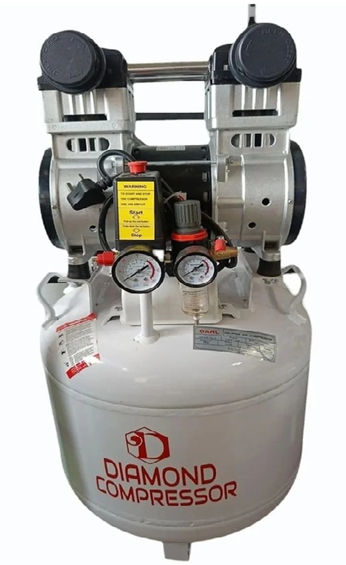 Diamond Make Oil Free Dental Air Compressor — image 3
