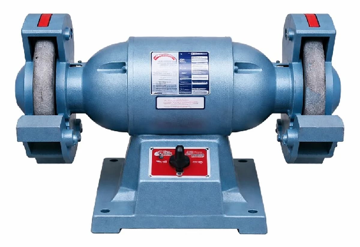 Compact Bench Grinder Machine with Dual Wheel — image 1
