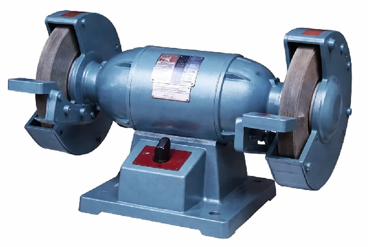 Compact Bench Grinder Machine with Dual Wheel — image 2