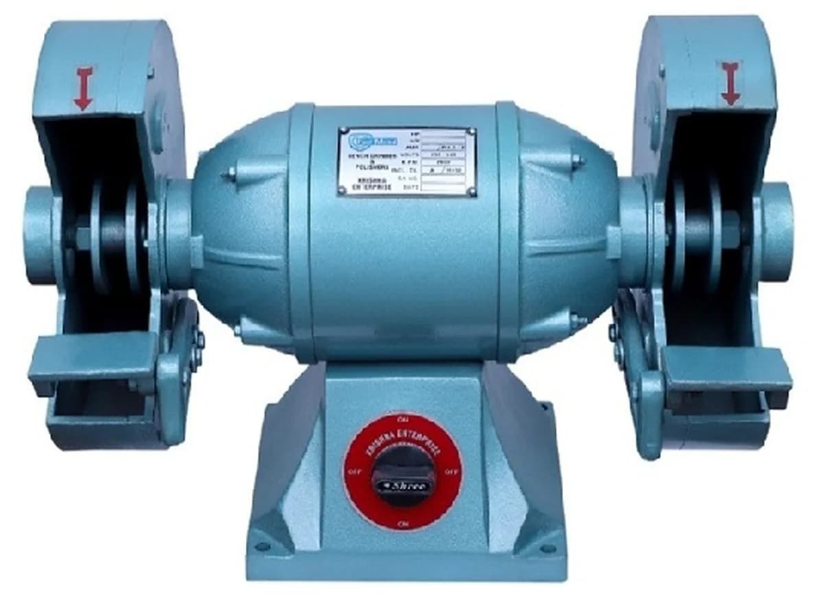 Compact Bench Grinder Machine with Dual Wheel — image 6