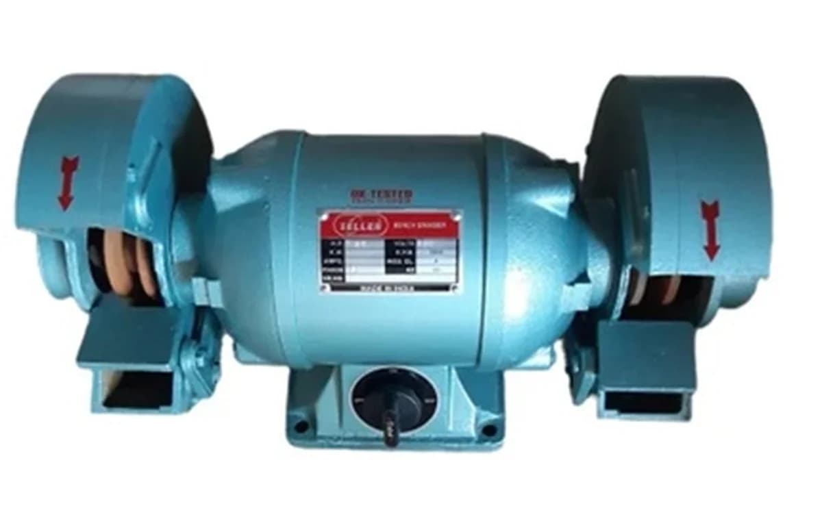 Compact Bench Grinder Machine with Dual Wheel — image 7