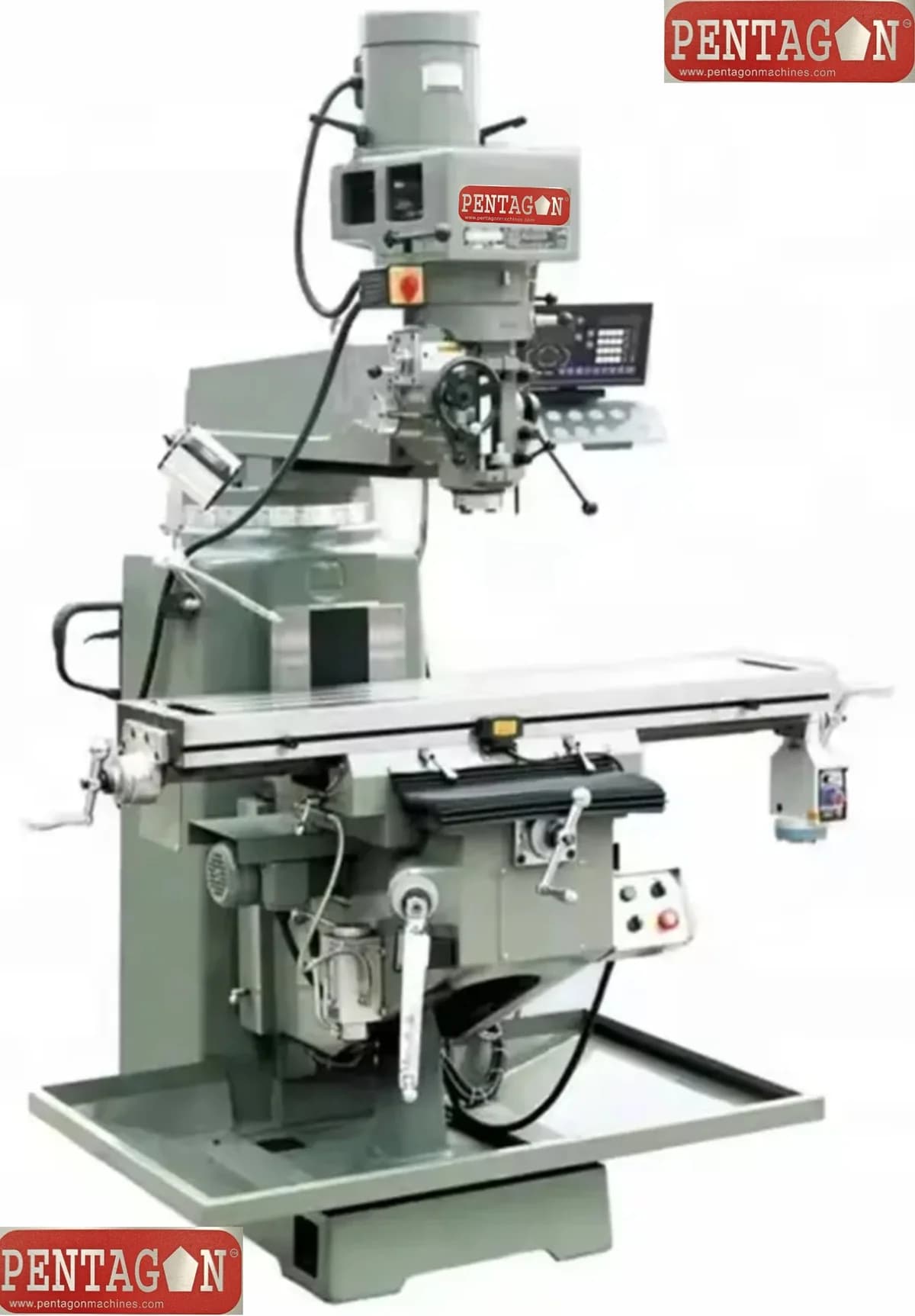 PENTAGON Vertical RAM Turret Milling Machine 1-3 — image 10