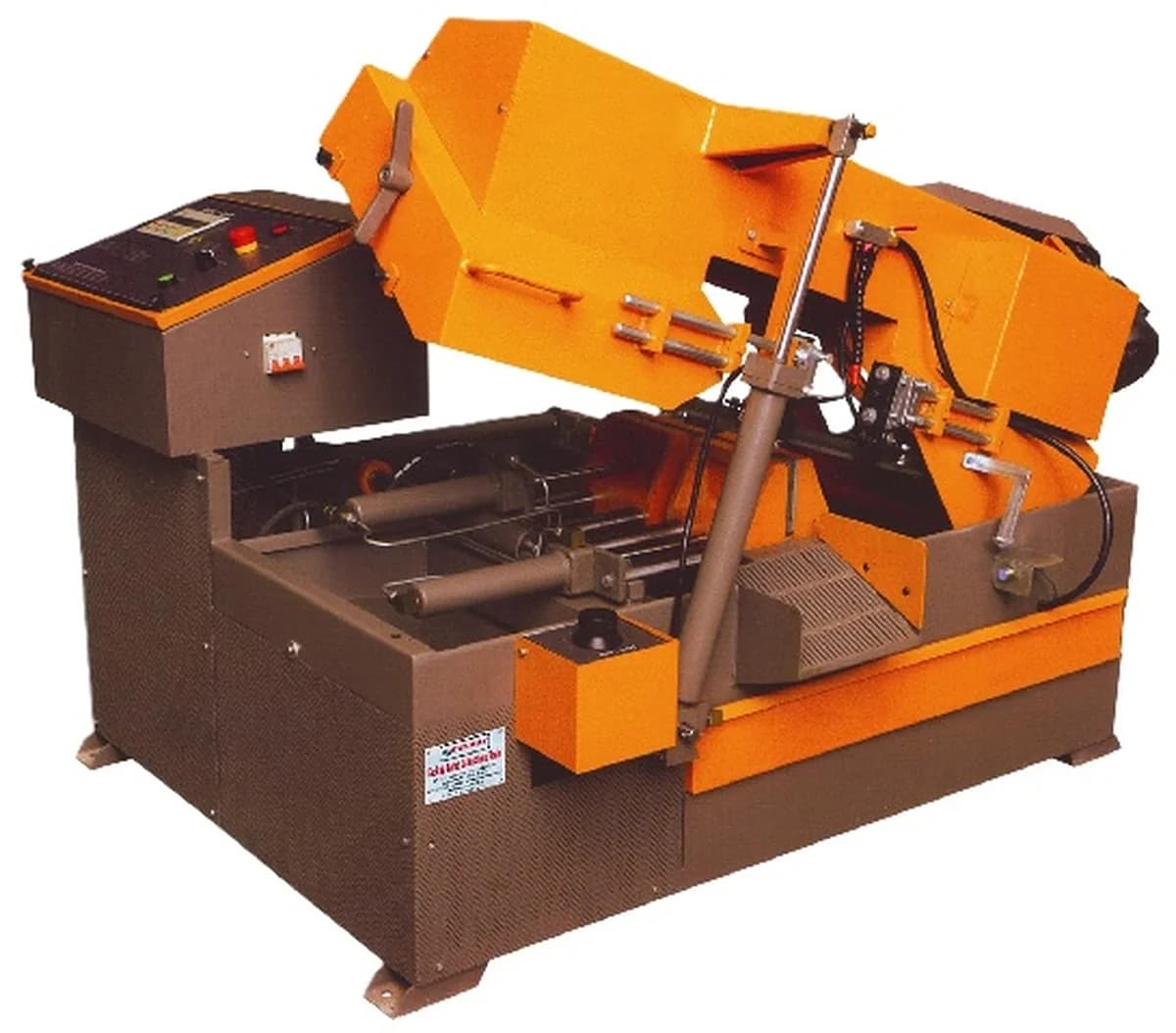  SPARROW Brand Fully Auto (PLC+LM Guide) Hydraulic Heavy Duty Double column Bandsaw machine — image 8