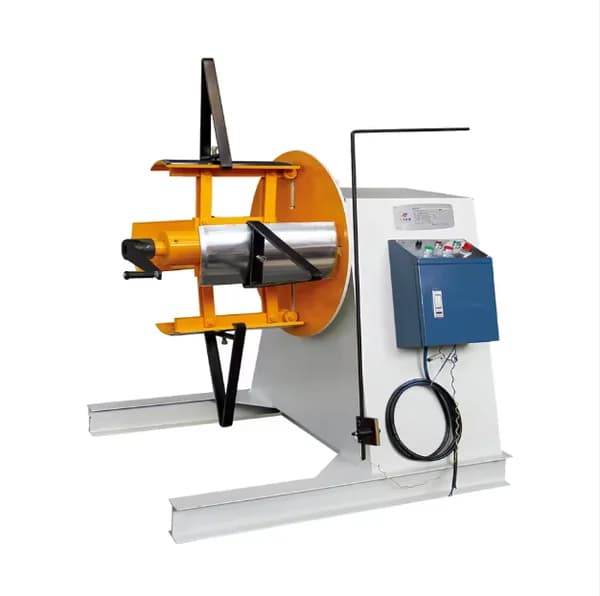 Motorized Uncoiler-Decoiler Machine for Coil Feeding