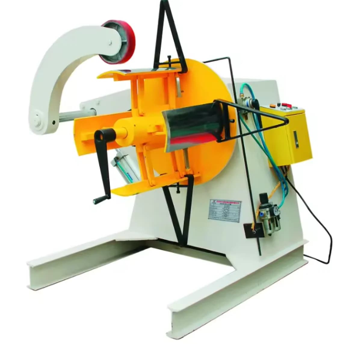 Motorized Uncoiler-Decoiler Machine for Coil Feeding — image 2