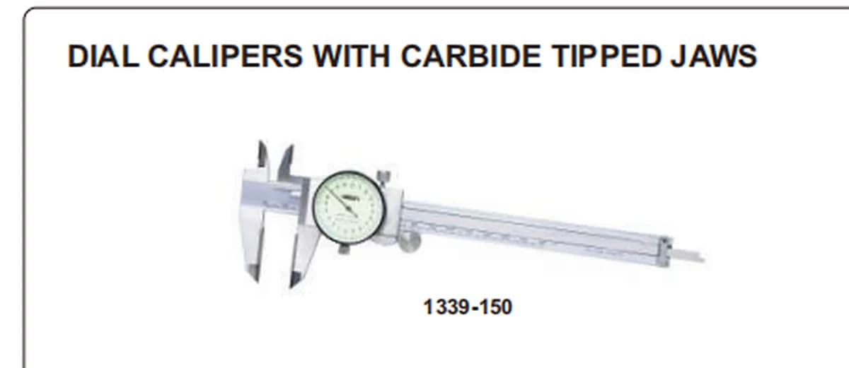  Vernier Calipers With Fine Adjustments — image 1