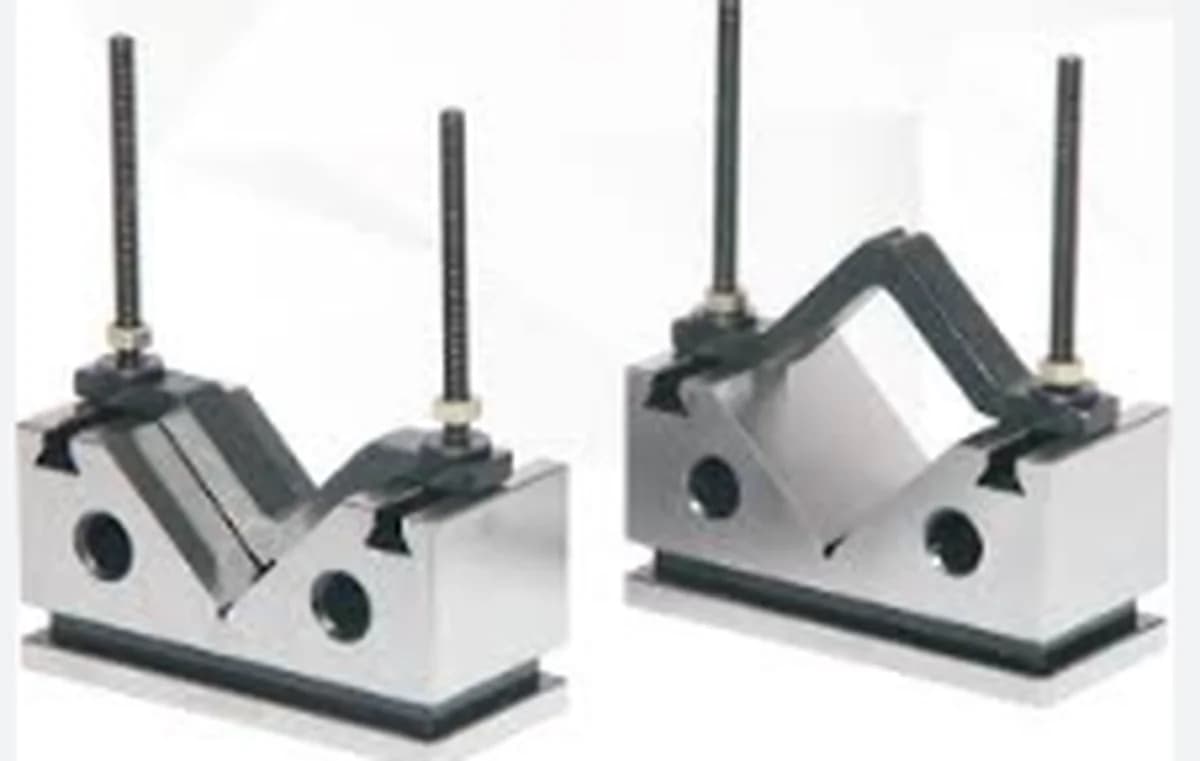 Crystal Hardened & Ground V Blocks with Clamp – Series AA-172 — image 2
