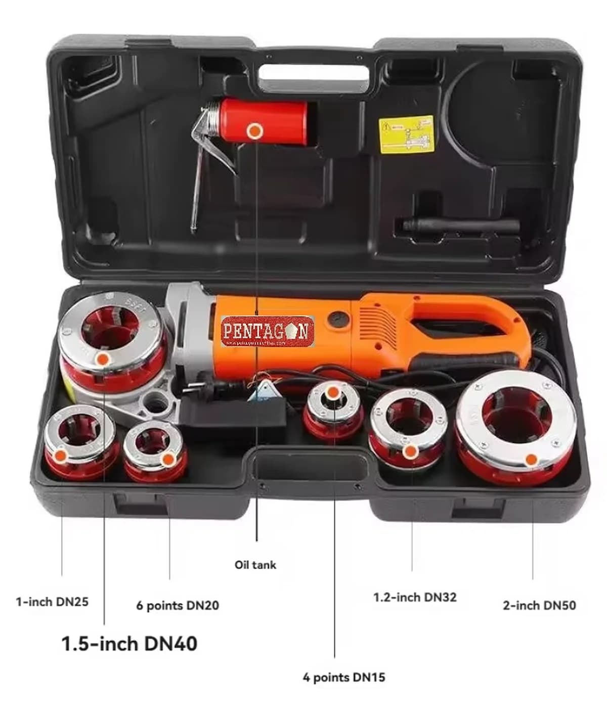 Portable Electric Pipe Threading Machine — image 10