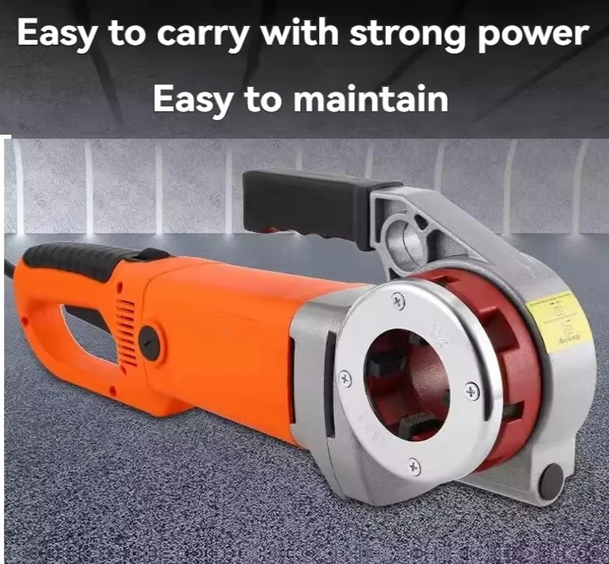 Portable Electric Pipe Threading Machine — image 11