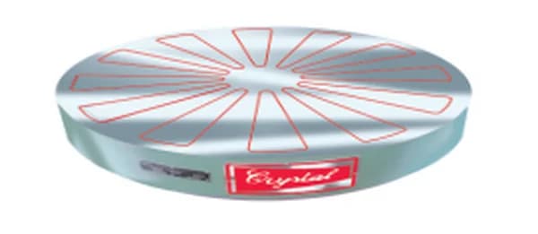Industrial Electromagnetic Circular Chuck Radial Pole Configuration