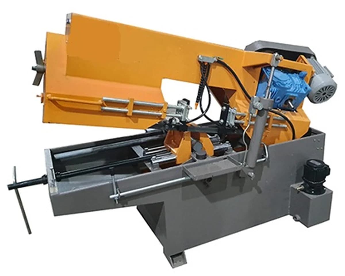  SPARROW Brand Fully Auto (PLC+LM Guide) Hydraulic Heavy Duty Double column Bandsaw machine — image 9
